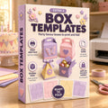 The Boxes Nobody Haggles Over: party favour box templates to print and fold