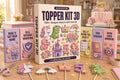 Cake Topper Kit 3D with the 5 bonuses included: 750+ designs ready to print and sell