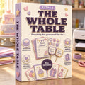From One Topper to the Whole Table: invitations, stickers, signs and bookmarks