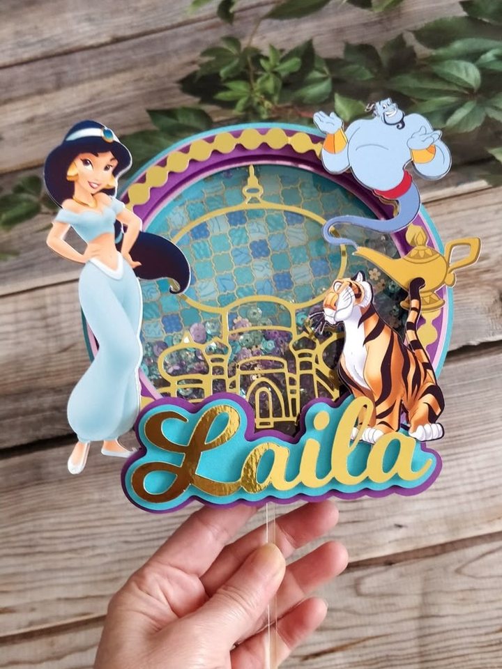 Layered cardstock topper